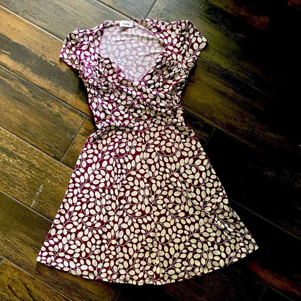Leota PXS Wrap Top Dress